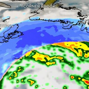 When a large nor'easter is expected to hit parts of Atlantic Canada
