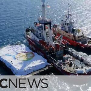 Aid ship carrying 200 tonnes of food for Gaza sailing from Cyprus