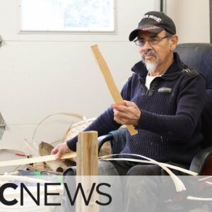 Basket-making isn't just a job for this artist. It's a way of life