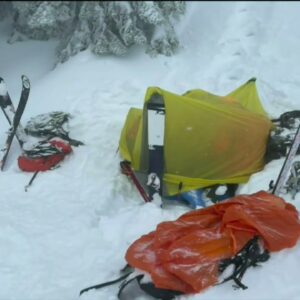 Snowshoer miraculously survives being buried under snow following avalanche