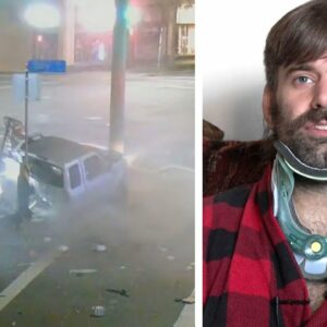 Man who survived crazy crash in Victoria speaks about recovery