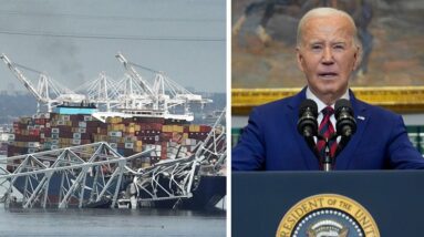 'We're with you' | President Biden on federal help to for Baltimore after bridge collapse