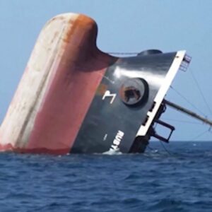 Rubymar sinking | British-owned ship damaged in Houthi attack
