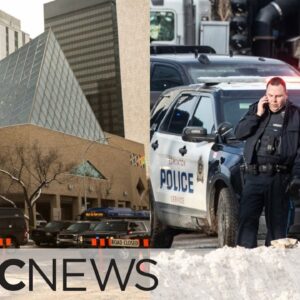 Suspect in Edmonton city hall shooting facing terrorism-related charges