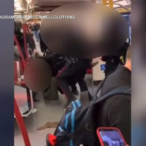 Video shows Toronto officer kicking man during arrest on transit bus