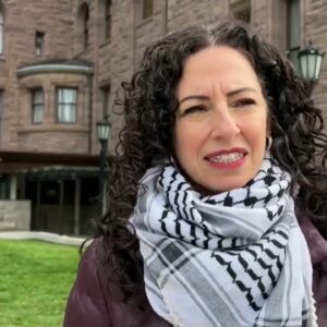 Individuals refused entry to Ontario legislature for wearing keffiyeh