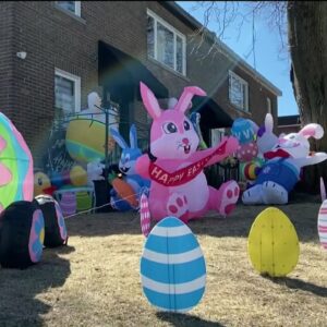 Elaborate Easter display brings joy to Montreal community | Easter Sunday