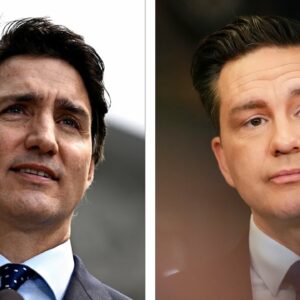 'He'll do anything to win': Trudeau rips Poilievre for not condemning Alex Jones' endorsement