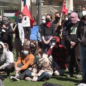 Pro-Palestinian encampment at UBC