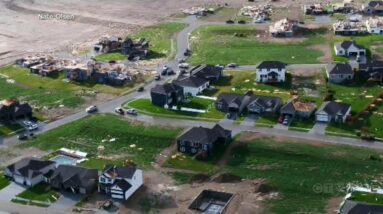 Path of destruction left behind after tornado's tear through at least five states