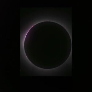 Watch total solar eclipse through NASA’s telescope #shorts
