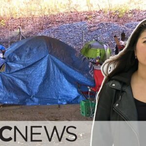 Where do homeless people go when encampments are dismantled?