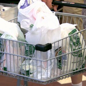 Calgary drops single-use bag fee for businesses