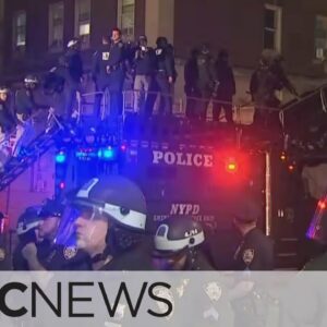 NYPD officers arrest Columbia protesters, ending building occupation