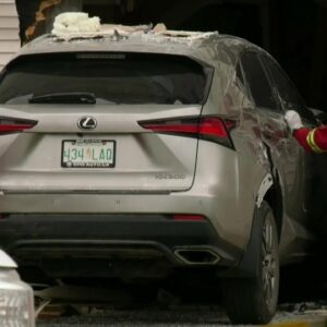 Residents left shaken after car crashes into apartment in Saskatoon