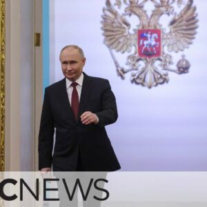 Russian President Vladimir Putin sworn in for 5th term