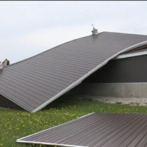 Mystery surrounds how a barn's roof was blown off during spring storm in Ontario