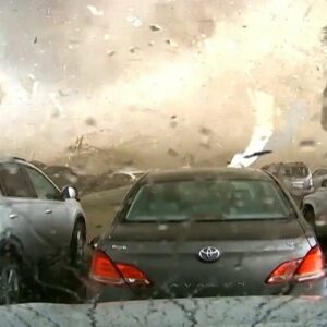 WATCH | Powerful tornado wipes out building in Nebraska