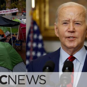Will Biden's handling of campus protests impact the youth vote?