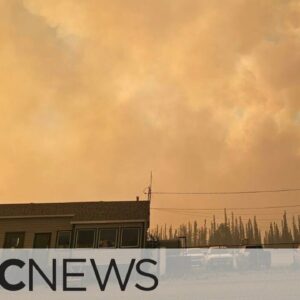 Human-caused wildfire reaches N.W.T. community, no structures lost