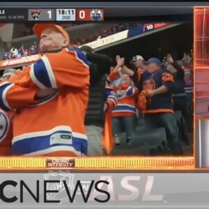 Sign language play-by-play comes to NHL finals for 1st time