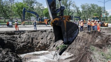 Two workers injured fixing Calgary water main break
